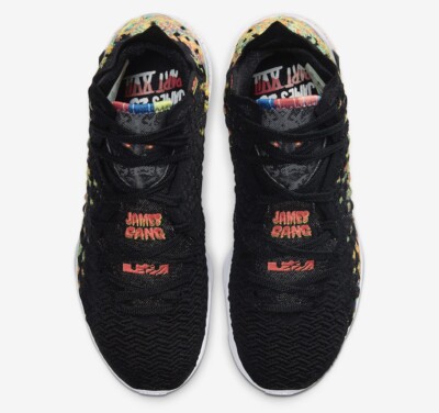 Nike LeBron 17 James Gang Multi Color Black Multicolor  display picture 2