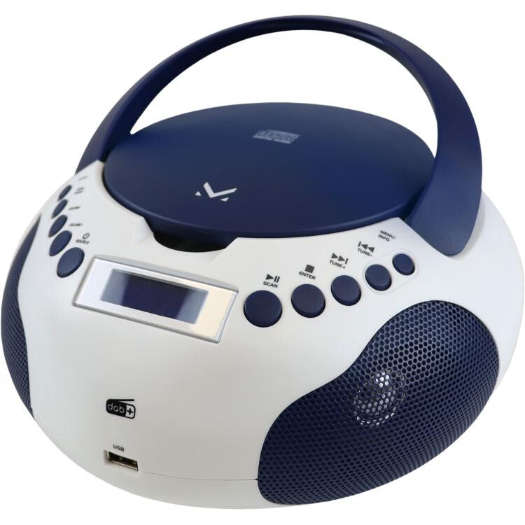 Boombox Portatile Majestic AH 265 DAB WB - Radio Digitale MP3 USB