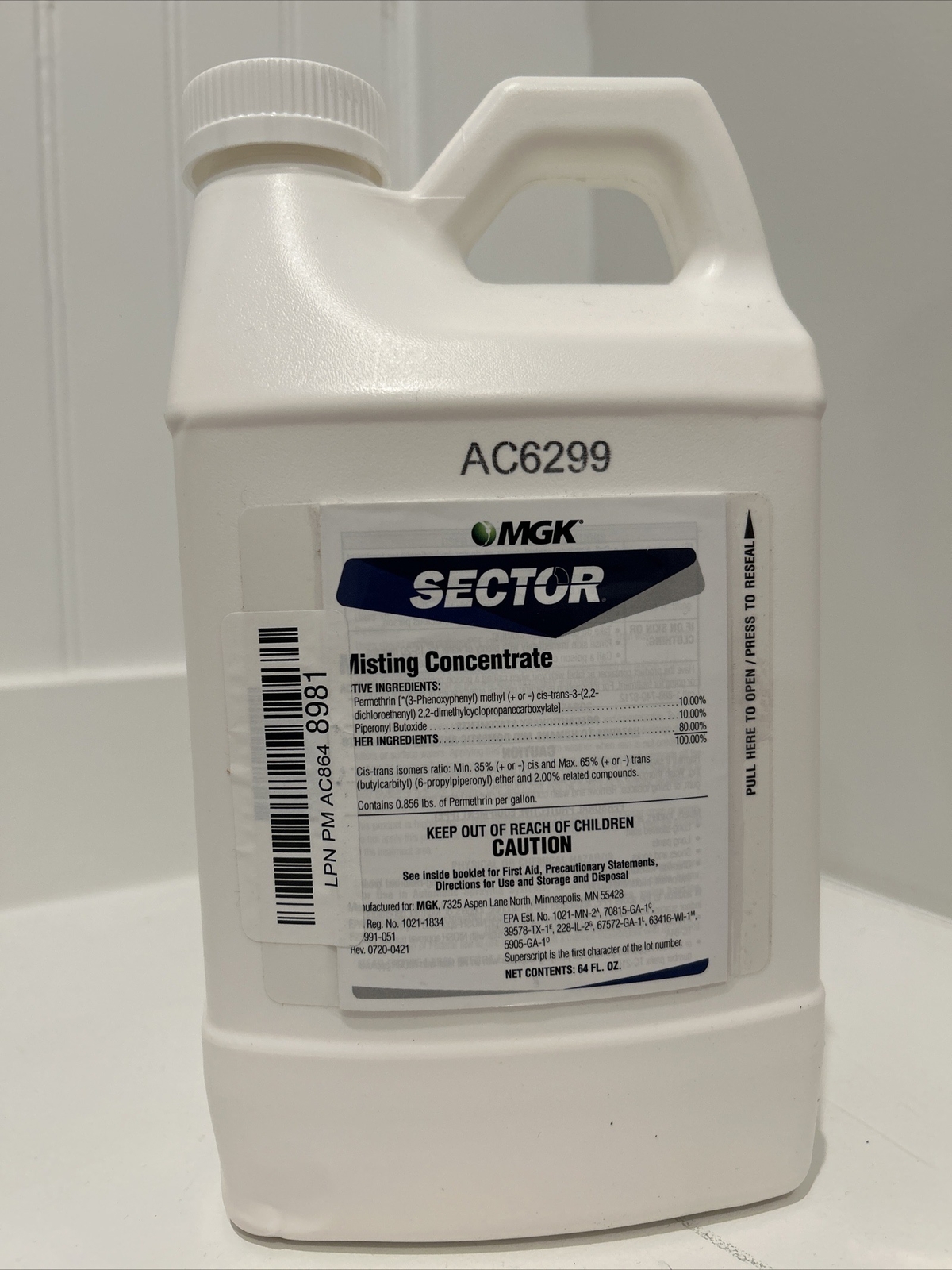 Sector Misting Concentrate 1/2 Gallon Mosquito Misting Insecticide eBay