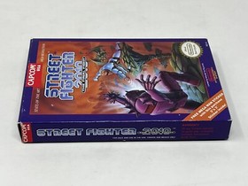 NES Nintendo - Street Fighter 2010 The Final Fight - CIB Complete w/ Poster