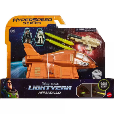 Disney Pixar Buzz Lightyear Hyperspeed Series Armadillo Spaceship NEW | Mattel