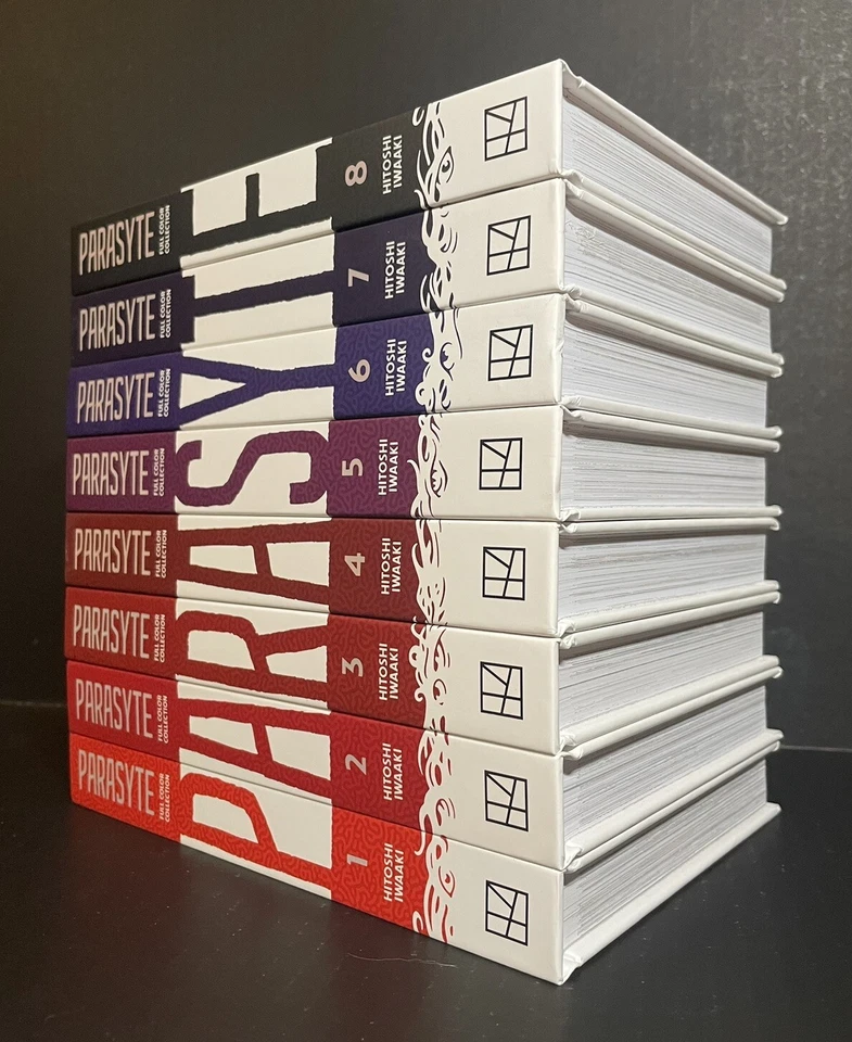 Parasyte Manga Hardcover Full Color Collection Volumes 1-8 New English Authentic - Image 3 of 4