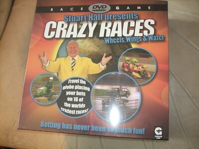 Neu versiegelt Crazy Races Räder, Flügel & Wasser DVD Spiel 2008