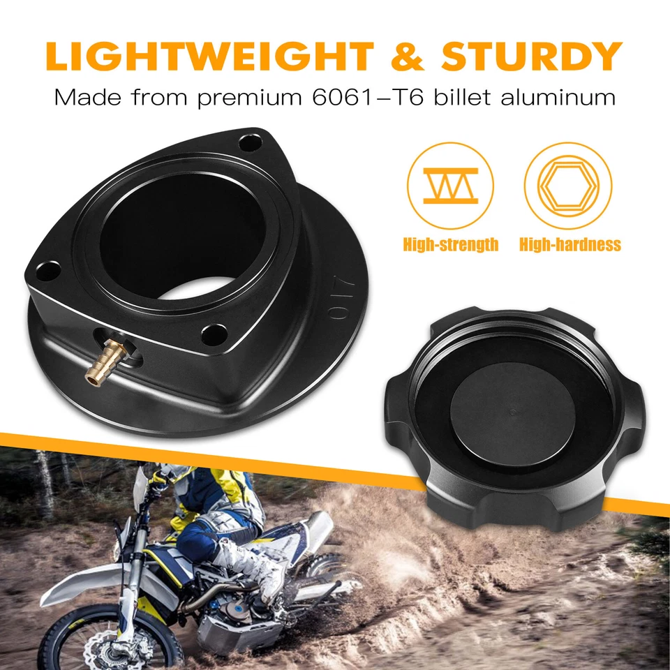 CNC Fuel Tank Cap Cover For Husqvarna 701 Supermoto 701 Enduro 2016-2023 2024 - Image 4 of 4