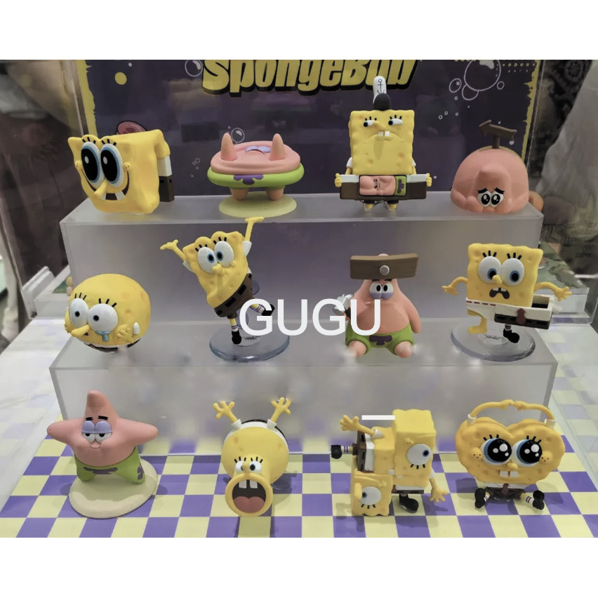 POP MART SpongeBob SquarePants フィギュア POP MART SpongeBob SquarePants Series Blind Box Confirmed Figure