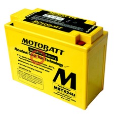BATTERIA MOTOBATT MBTX24U 25AH HARLEY DAVIDSON FLHTCU TOURING 1340 1995-1996