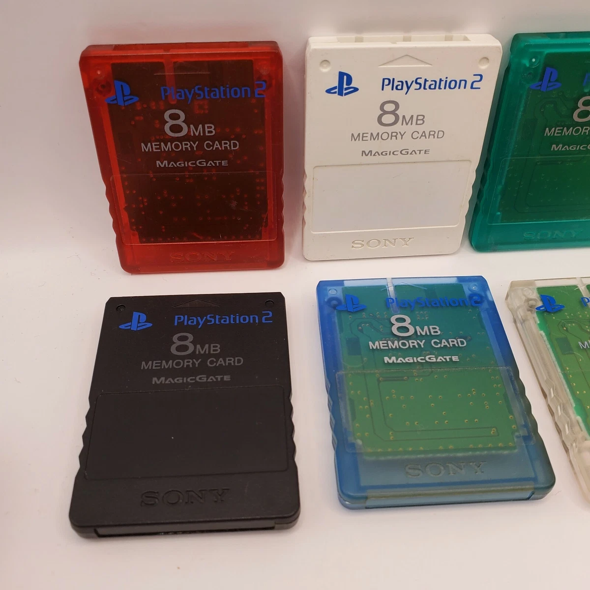 Sony Playstation 2 PS2 Official OEM MagicGate 8mb Memory Card