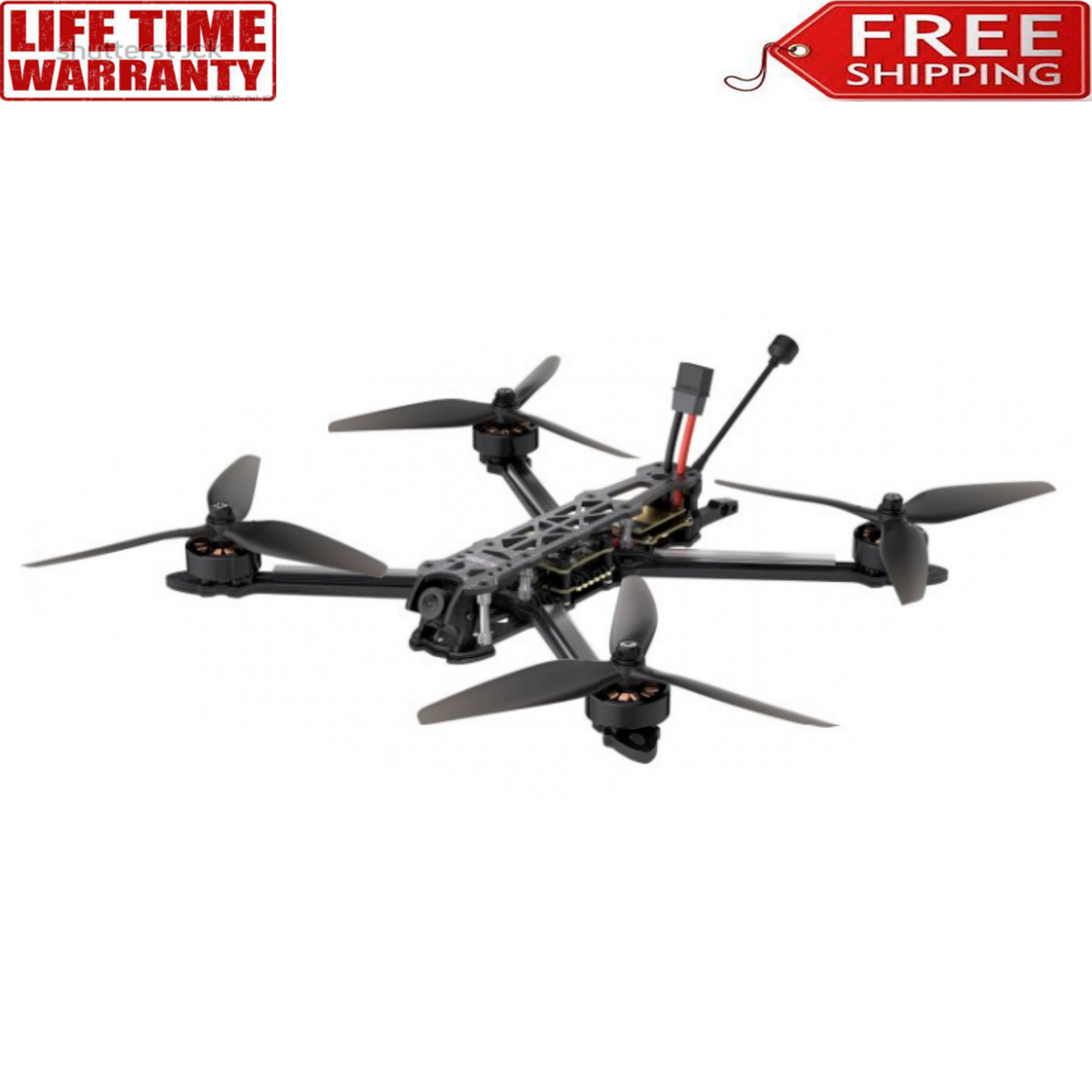 GEPRC MARK4LR7 Analog ELRS2.4G 7" FPV Drone RAD 5.8G 1.6W VTX