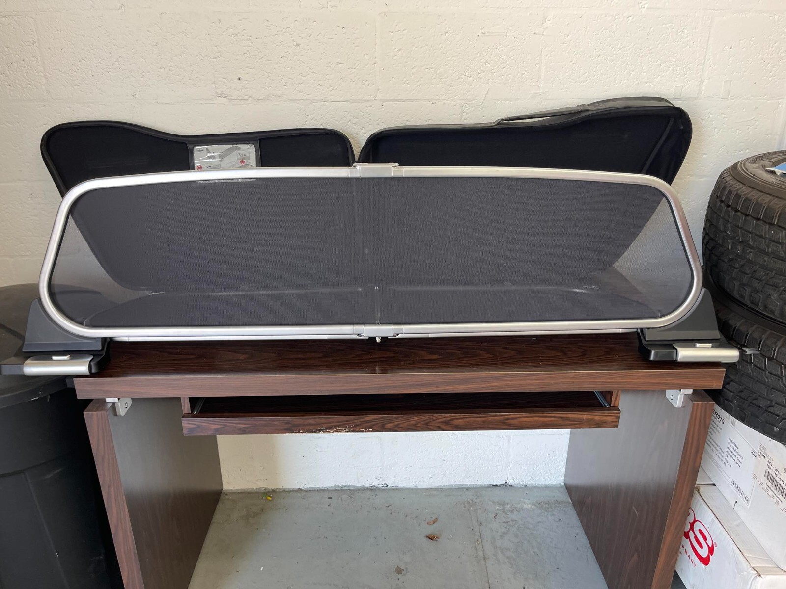 Genuine Bentley GTC Continental Convertible Windscreen wind deflector 23-07 OEM