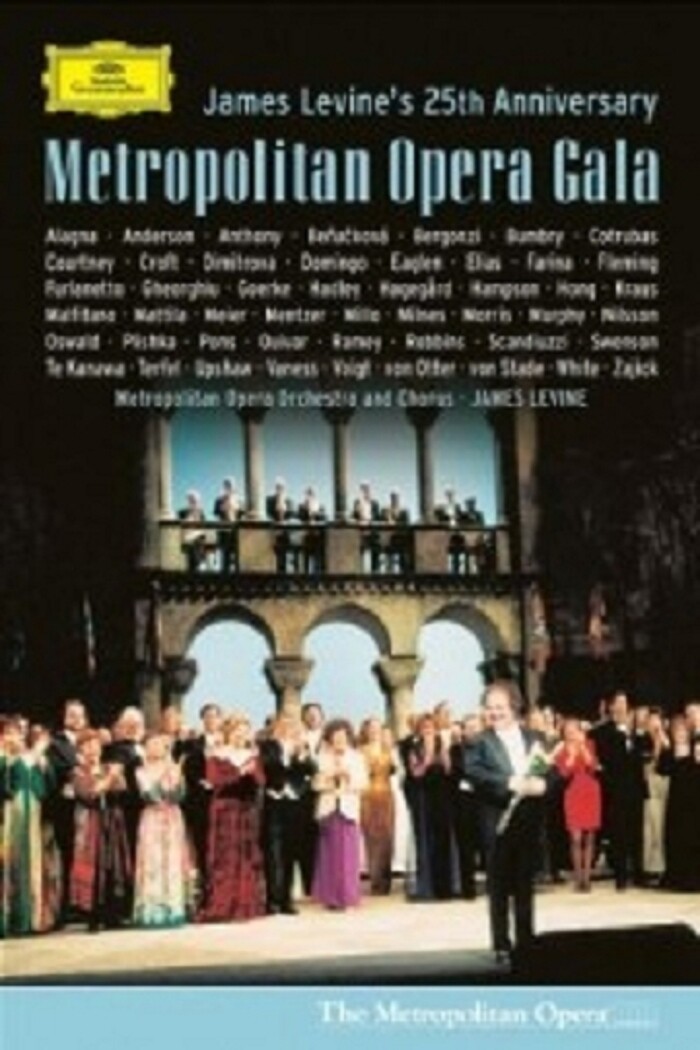 JAMES LEVINE/MOO-J.LEVINE'S 25TH ANNIVERSARY-METROPOLITAN OPERA GALA  2 DVD NEU