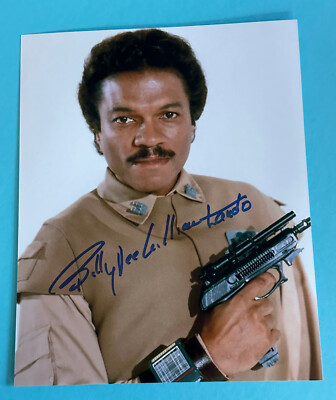 Billy Dee Williams  -  STAR WARS  -  signed, original Autogramm !!!
