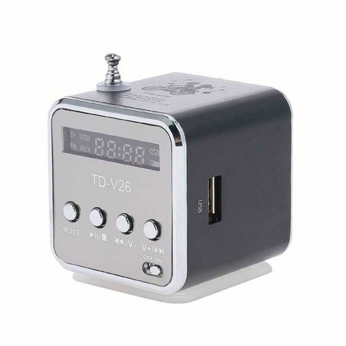 Portable USB Mini FM Radio Digital Speakers Music Player Support TF/SD Card - Picture 5 of 12