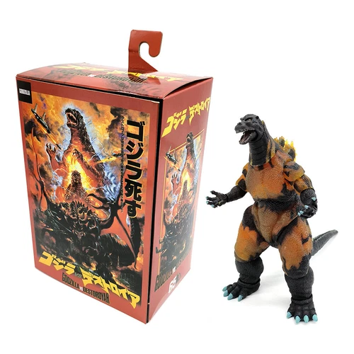 NECA Godzilla 1995 Burning godzilla Movie 6.5" PVC Action Figure Model Toy Gift - Picture 2 of 15