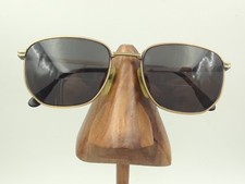 Vintage Lamy Ryan F E035 F455 Gold Metal Square Sunglasses FRAMES ONLY