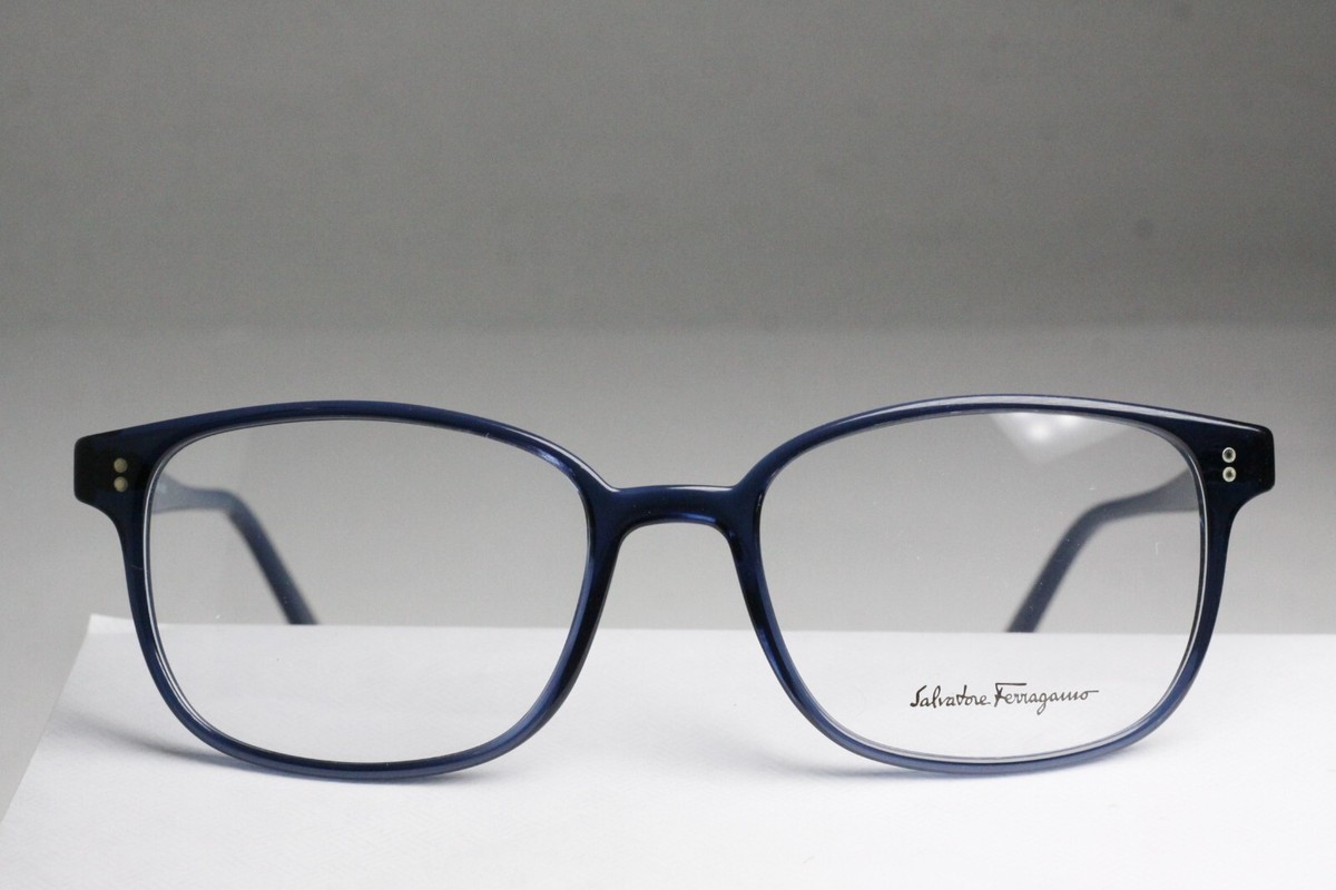 SALVATORE FERRAGAMO SF2915 402 Blue Marble 54-18-145 W/CASE 