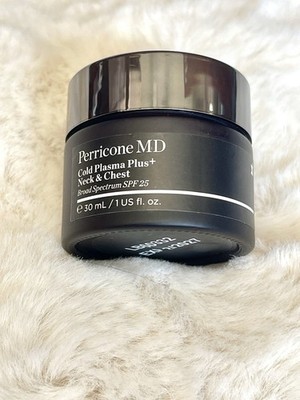 PERRICONE MD Cold Plasma Plus Neck & Chest Broad Spect. SPF 25 1 oz. No Box NEW