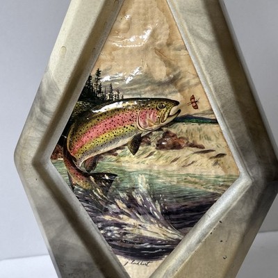 Jim Beam RAINBOW TROUT Fish by James Lockhart Decanter ~ Empty | eBay