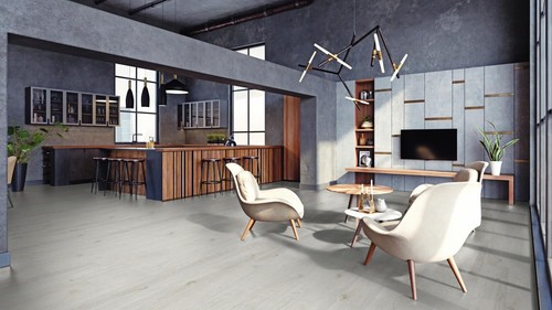 2,22m² Laminat Restposten Rustikal Weiß 1-Stab Loft - Bild 1 von 8
