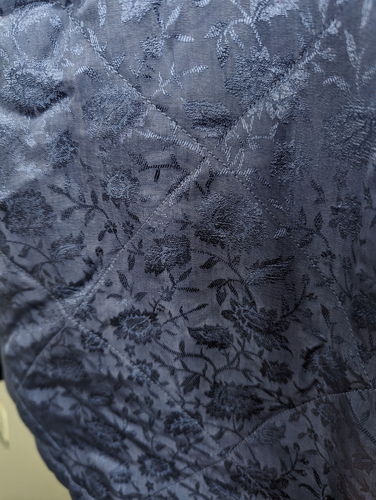 90s Quilted Patchwork Jacket Size Large Vintage J… - image 7