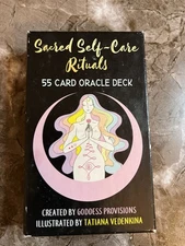 Sacred Self-Care Rituals Oracle Deck – 55 Cards