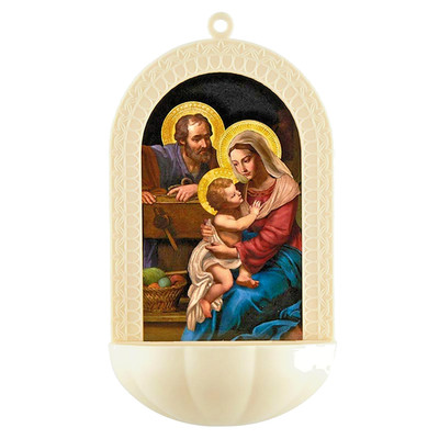 Economic Holy Family Water Font