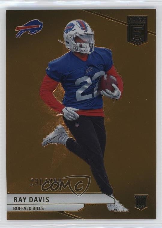 2024 Panini Donruss Elite Rookies Orange /399 Ray Davis #154 Rookie RC