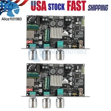2Piece ZK-1001U 100W Mono Bluetooth Audio Power Amplifier Module Bass Treble USA