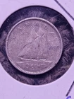 1950 canadian silver dime - 80% silver