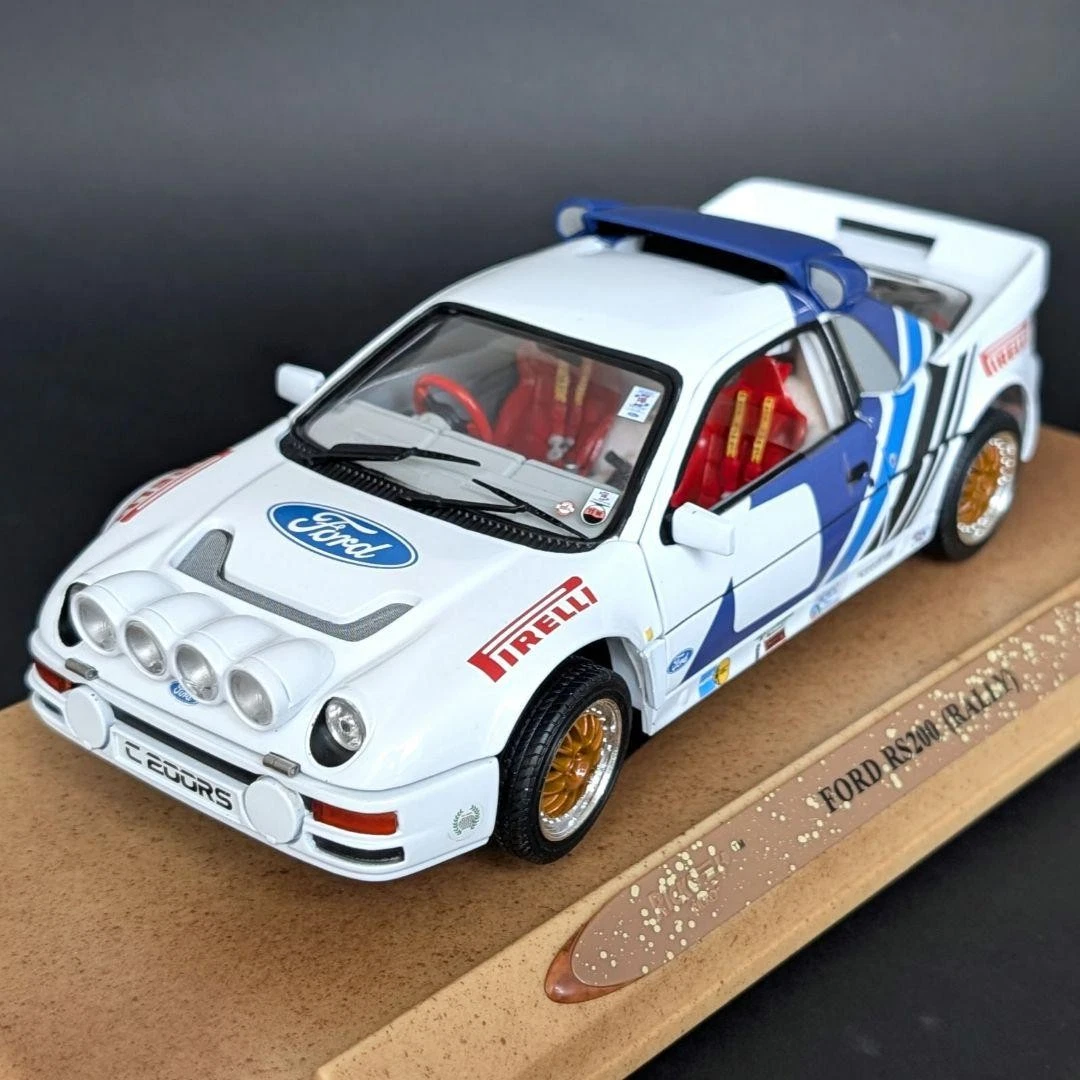 RICKO 1/18 フォード RS200 Rally WRC '86グループB Ford Rs200 1 18 for sale | eBay