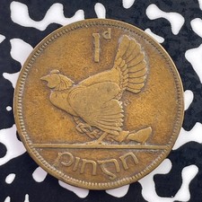 1928 Ireland 1 Penny Lot#C5873