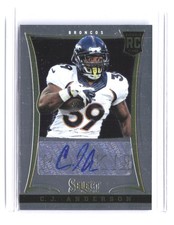2013 Panini Select C.J. Anderson Rookie Autographs #254 #/499