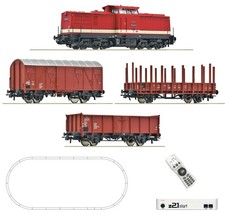 Roco 5110009 Digitales Startset Diesellok BR 110 mit Güterzug, DR, Ep.IV, NEU!