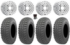 Metal Fx Hitman Beadlock 15x6 Wheels Raw 33 Mongrel Sq Tires Ranger Xp 91k