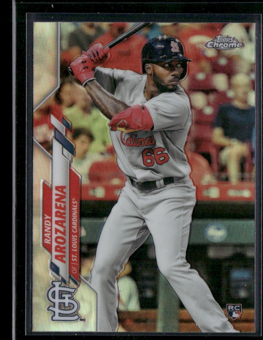 2020 Topps Chrome Randy Arozarena #49 Rookie Refractor