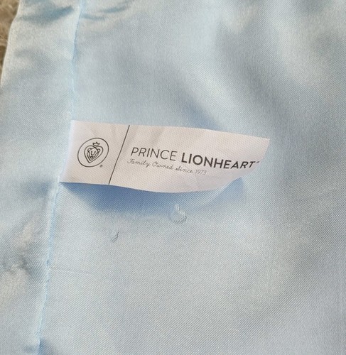 Coperta di sicurezza Prince Lionheart bambino blu raso e velluto Lovey pigiama 11"x11" - Foto 4 di 5