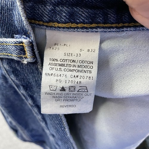 VINTAGE Y2K Tommy Hilfiger Jeans Shorts Mens 33 Carpenter Jorts Baggy Denim Vtg - Picture 11 of 15