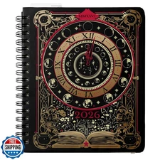 ConQuest Journals Waiting for the Night 2026 Spiral Dated Weekly 