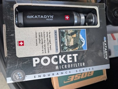 Katadyn Pocket Water Filter, Micro filter Endurance Series NEW IN BOX free ship
