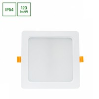 Led Panel Einbauleuchte 18W Eckig 2200Lm Badezimmerleuchte IP54 Neutral 4000K