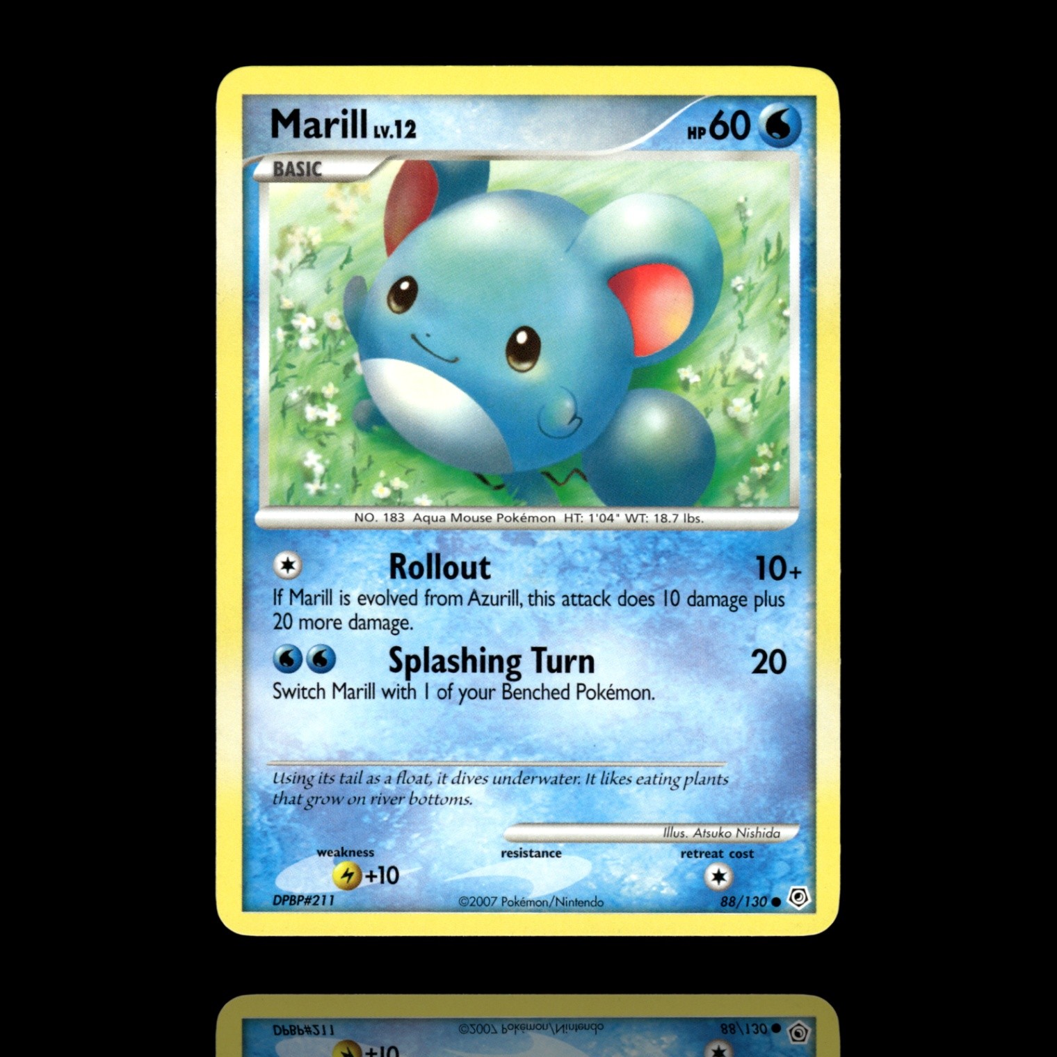 ▸ Marill | Diamond and Pearl | Common | 88/130 | NM