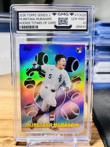 2026 Topps Series 2 Munetaka Murakami Rookie Titans GMG Graded 10 Gem Mint ? RC