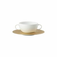 Rosenthal Suppentasse ZauberflöTe Sarastro Mit Untertasse, Porzellan, Gold 360Ml