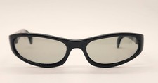 Vintage Cari Michelle Cool Ray Polaroid N155 Sunglasses Black W/ Gray Lenses