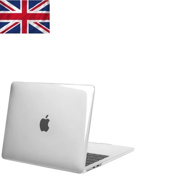 Schutzhülle Crystal Clear Case für MacBook Air 13 Zoll - passend für M4 M3 M2 Modelle