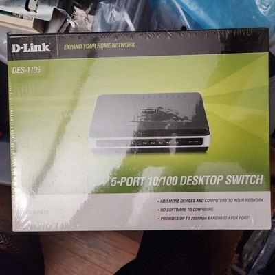 D-Link  DES (DES1105) 5-Ports External Switch