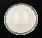 Trump Pence Series 1 Oz .999 Fine Silver Round "Q" BU In Capsule