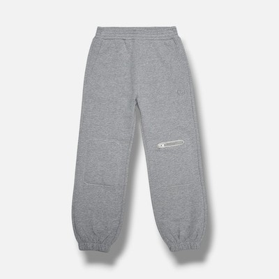 MM6 Maison Margiela Kids Boy's Gray Seamed Joggers Size 8