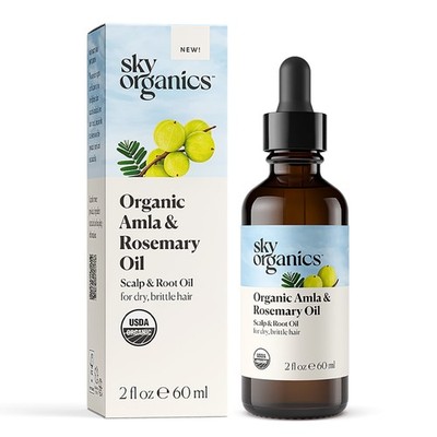 Sky Organics Organic Amla and Rosemary Scalp Oil 2 Oz