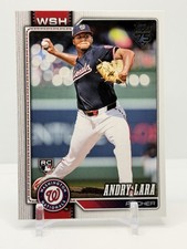 2026 Topps #36 Andry Lara RC Washington Nationals