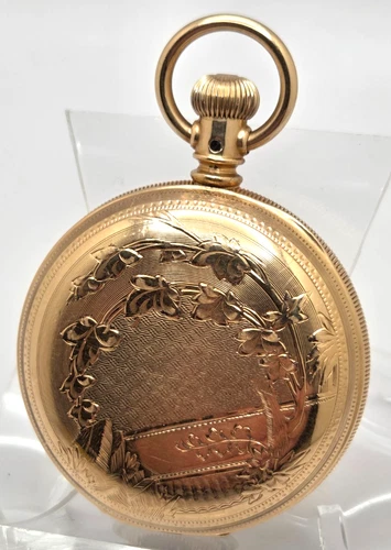 Antique CA 1887 American Waltham Watch Co Model 1873 6s, 7jewel, grade E, Hunter